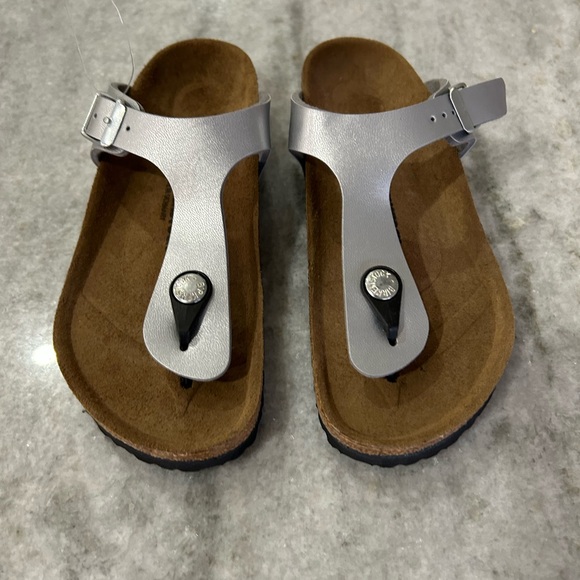 Birkenstock Other - Birkenstock Kids Sandals - Silver and Brown